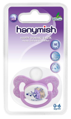 Hanymish Happy Silikon Damaklı Emzik No:1