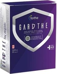 Forthe Gardthe Kara Mürver-Beta Glukan-Propolis Çinko 30 Tablet