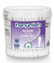 Hanymish Pamuklu Kulak Çubuğu 100 lü