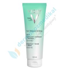 Vichy Normaderm Tri-Activ Cleanser 3'Ü 1 Arada Temizyeici 125ml