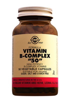 Solgar Vitamin B-Complex 100 Kapsül