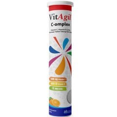 Allergo VitAgil C-omplex 20 Efervesan Tablet C Vitamini Takviyesi