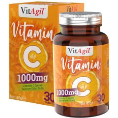 Allergo Vitagil Vitamin C 1000 mg 30 Tablet C Vitamini Takviyesi