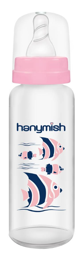 Hanymish PP Biberon 240 ML (Kız)