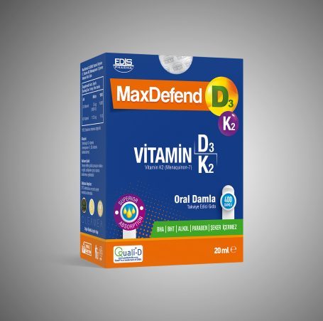 MaxDefend Vitamin D3K2 Oral 20 ml Damla