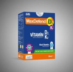 MaxDefend Vitamin D3K2 Oral 20 ml Damla