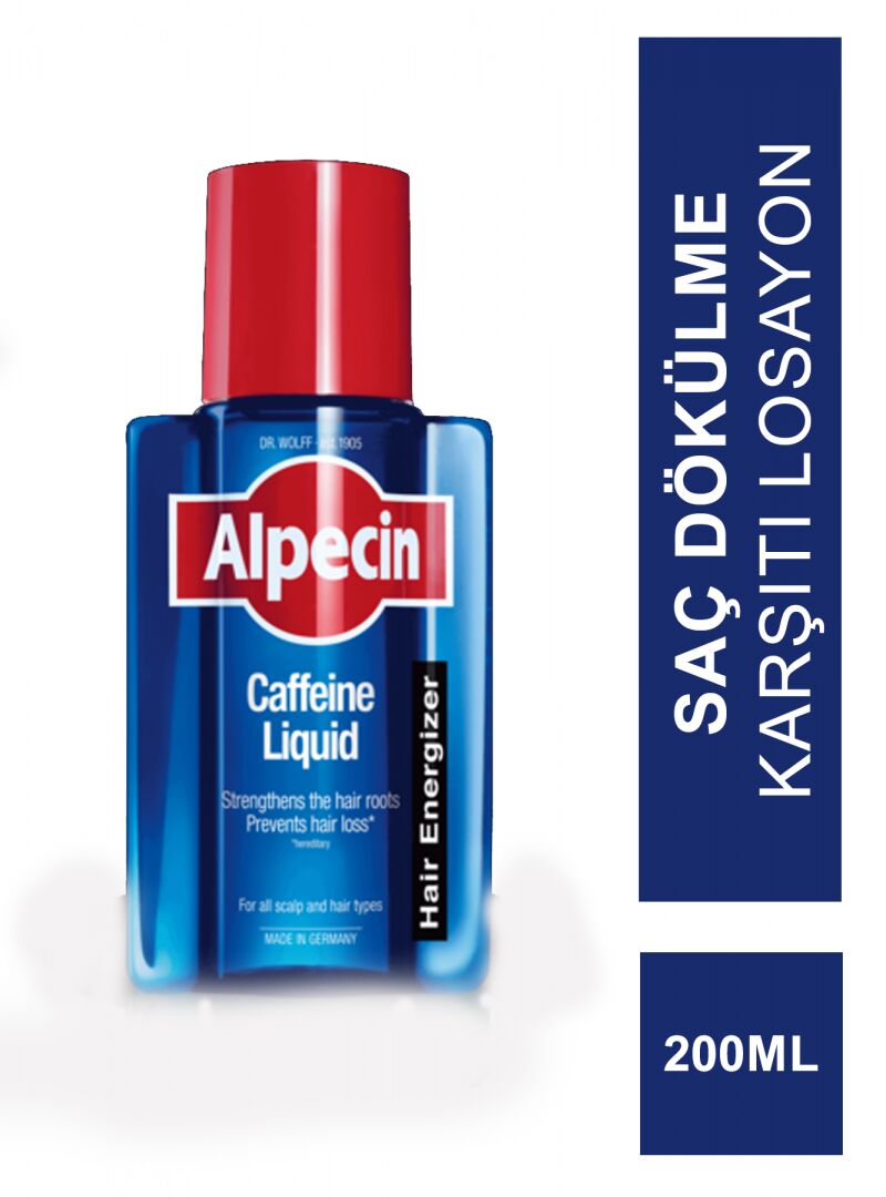 Alpecin Caffeine Liquid Kafein İçeren Dökülme Karşıtı Saç Losyonu 200 ml