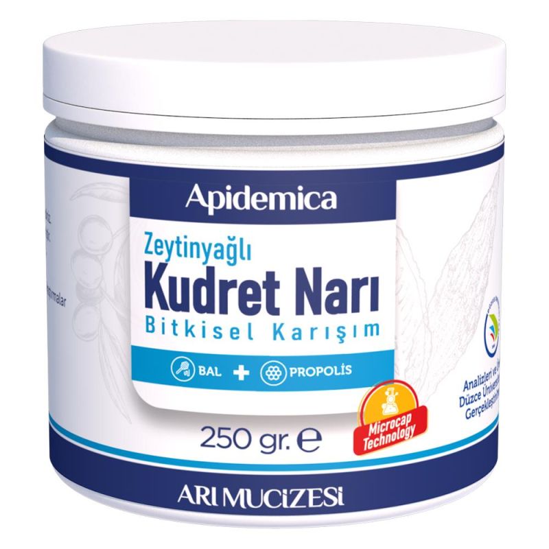 Apidemica Bal ve Propolis İçeren Zeytinyağlı Kudret Narı Bitkisel Karışımı 250 gr