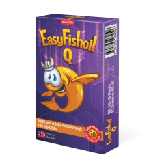 Easyfishoil Q Omega 3 Kolin Vitamin 30 Tablet