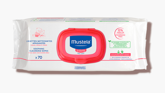 Mustela Dermo Soothing Wipes 70 adet (Islak Mendil)