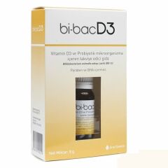 Bi-Bac Vitamin D3 ve Probiyotik İçeren Takviye Edici Damla 8 gr