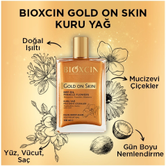 Bioxcin Gold On Skin Vucut Yağı (Kuru Yağ) 100 ml