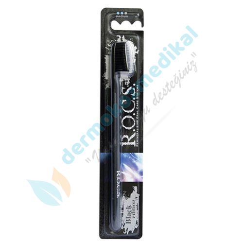 ROCS Black Edition Diş Fırçası Medium