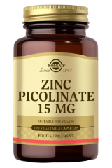 Solgar Zinc Picolinate 15 mg 100 Tablet