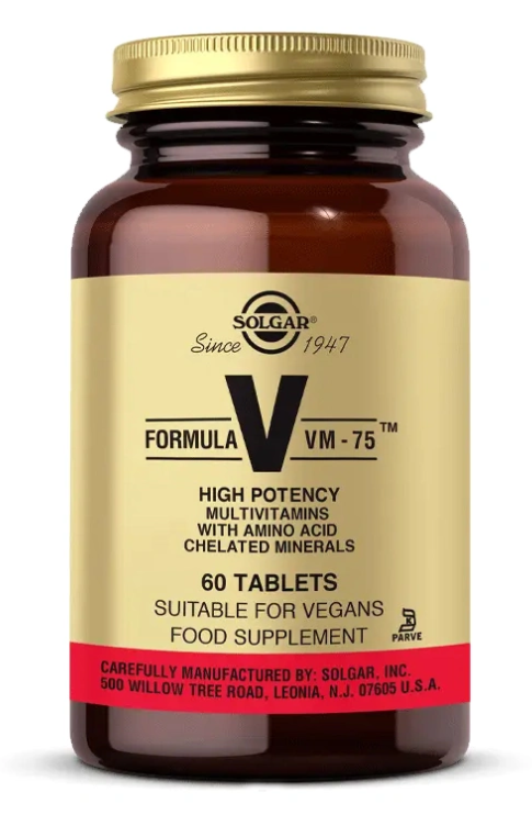 Solgar Formula VM 75 60 Tablet Multivitamin