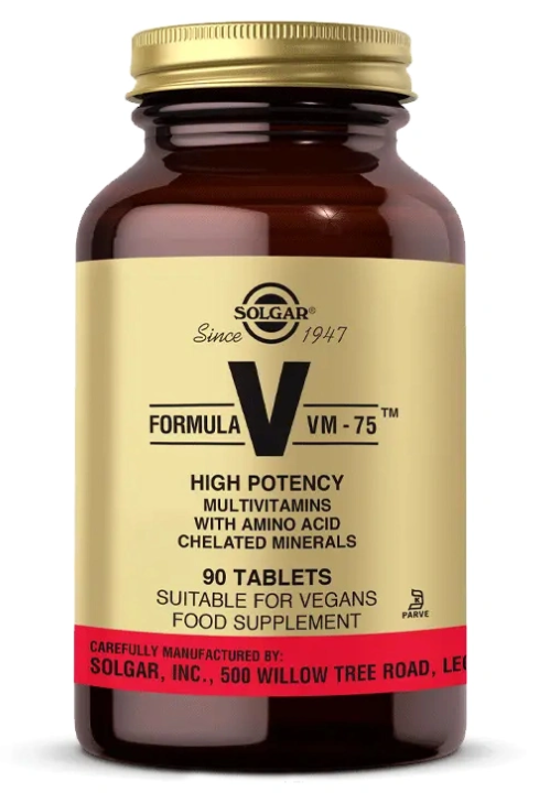 Solgar VM 75 90 Tablet Multivitamin