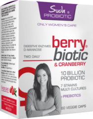 Suda Probiotic Berry Biotic 60 Kapsül