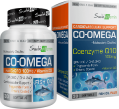 Suda Vitamin CO-Omega Coenzyme Q10 30 Yumuşak Kapsül