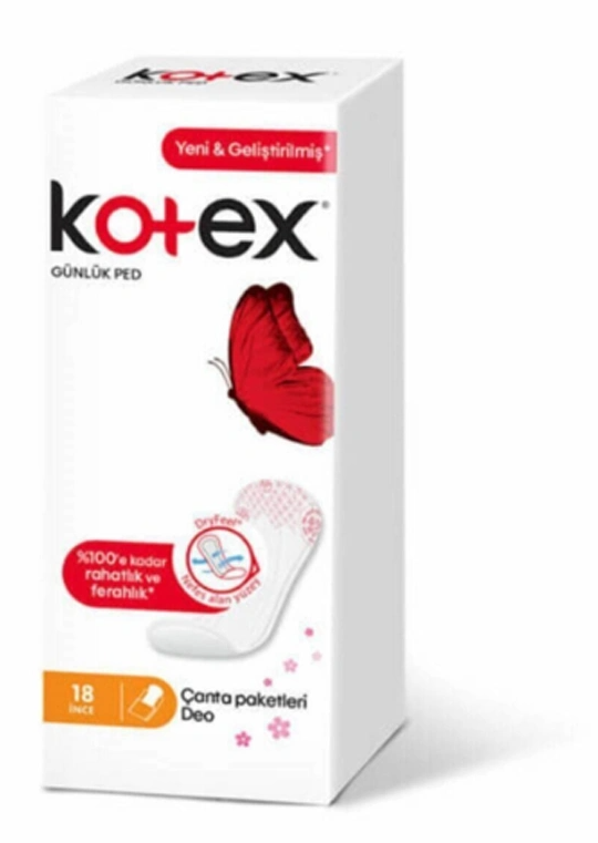 Kotex Günlük Ped 18 Adet