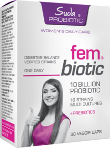 Suda Probiotic Fem Biotic 30 Kapsül