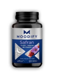 Moodify Safran, 5 Htp, Valerin Vit B6 30 Kapsül