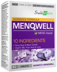 Suda Vitamin Women's Formula Menowell 60 Tablet