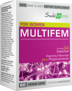 Suda Vitamin Multifem Multivitamin 60 Kapsül