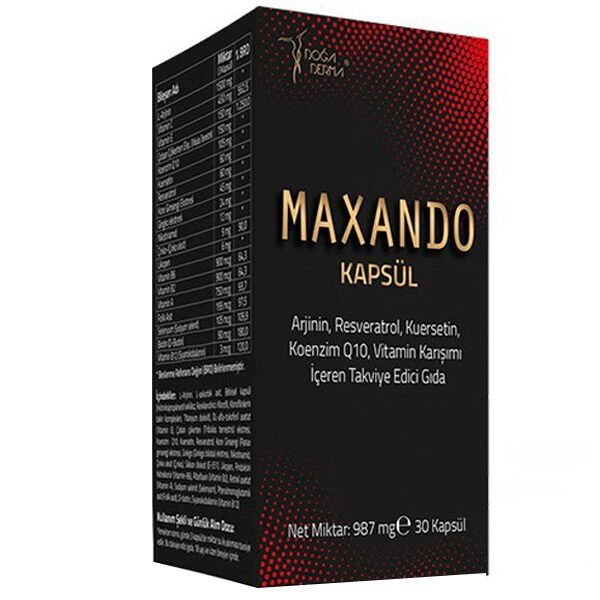 Maxando 30 Kapsül