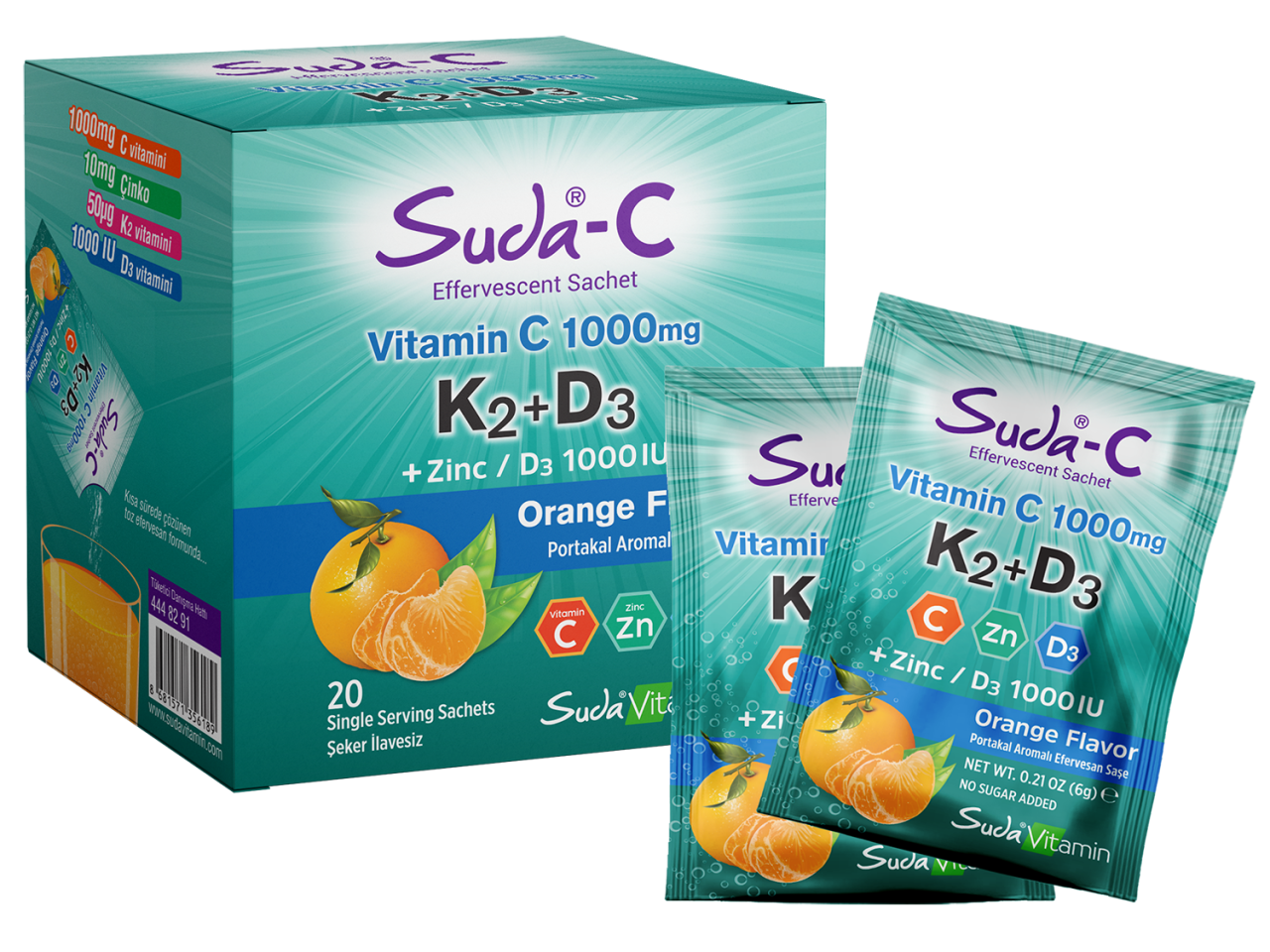 Suda Collagen Suda-C K2+D3 20 Saşe