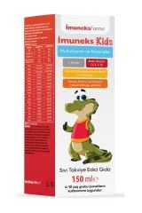 İmuneks Kİds Multİ Vitamin Mineral Şurup 150 Ml