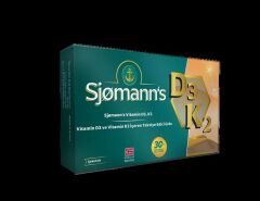 Sjomann's Vitamin D3K2 30 Kapsül