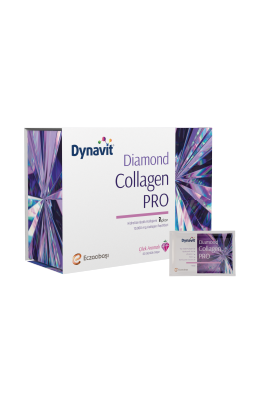 Dynavit Diamond Collagen Pro Çilek Aromalı Hidrolize Balık Kolajeni 30 Saşe