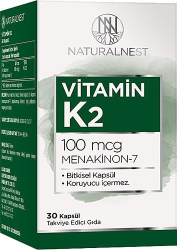 Naturalnest Vitamin K2 30 Kapsül