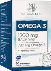 Naturalnest Omega 3 60 Kapsül