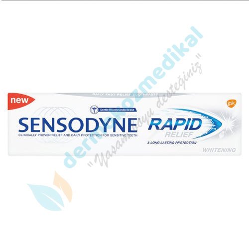 Sensodyne Rapid Relief Diş Macunu Beyazlatıcı 75ml