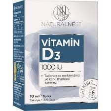 Naturalnest D3 1000 IU 10 ml