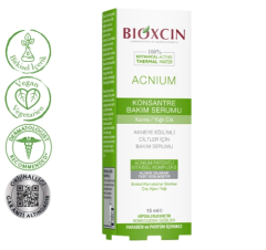 Bioxcin Acnium Konsantre Bakım Serumu 15 ml