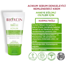 Bioxcin Acnium Sebum Dengeleyici Nemlendirici Krem 50 ml