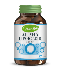 Voonka Alpha Lipoic Acid 600 mg 32 Kapsül