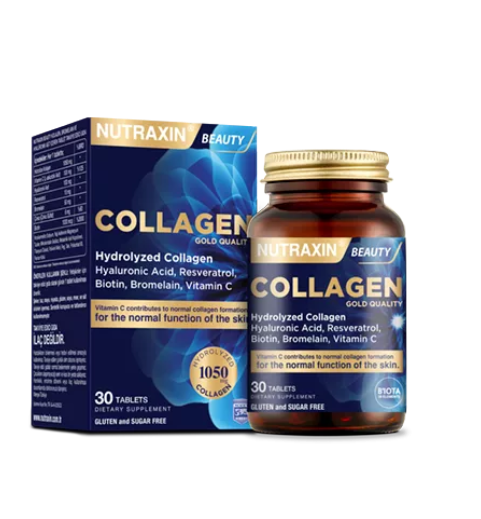 Nutraxin Collagen Beauty Hidrolize Kolajen 30 Tablet