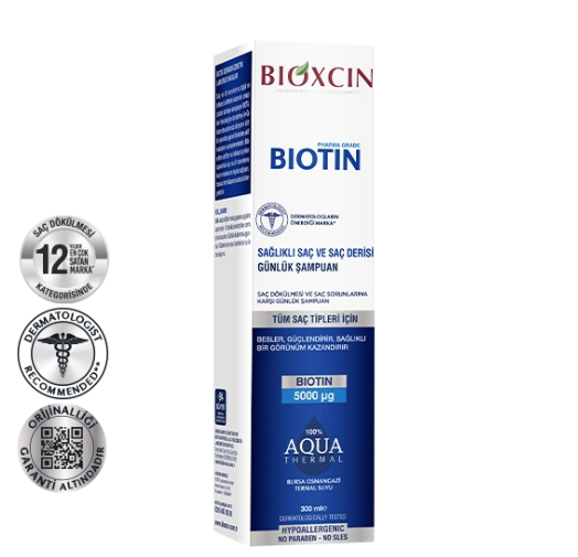 Bioxcin Biotin Şampuan 300 ml | Tüm Saç Tipleri