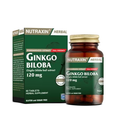 Nutraxin Ginkgo Biloba 60 Kapsül