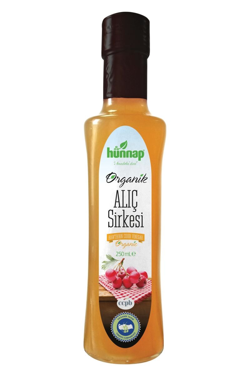 Hünnap 250 ml Organik Alıç Sirkesi