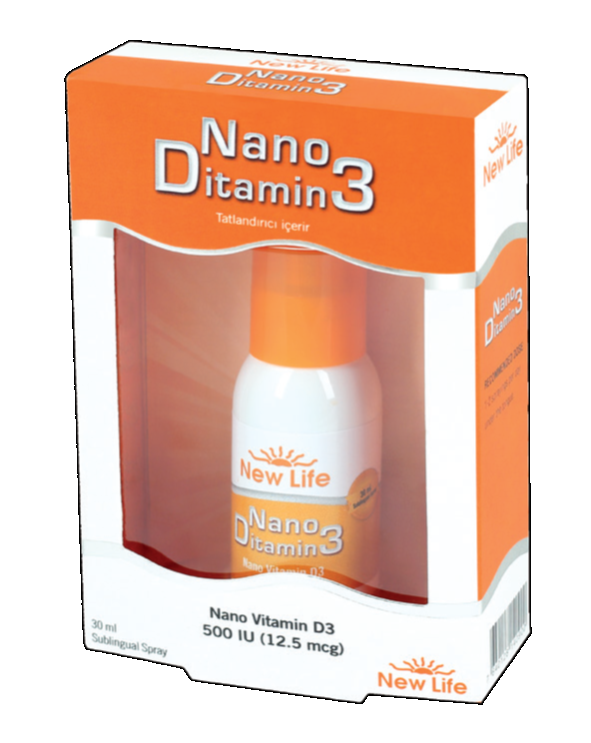 New Life Nano Ditamin 3 500 IU 15ml Oral Spray