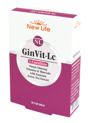 New Life Ginvit LC (L-Carnitine) 30 Tablet