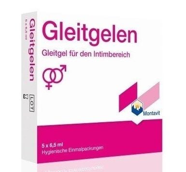 Gleitgelen Kayganlastırıcı Jel 5x6,5 ml