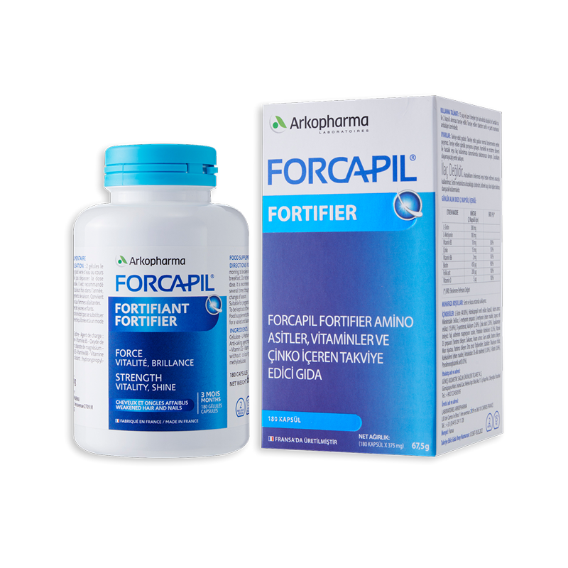 Forcapil Fortifier 180 Kapsül Fortifier Hair & Nails