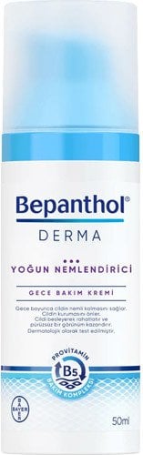 Bepanthol Derma Yoğun Nemlendirici 50 ml Gece Bakım Kremi