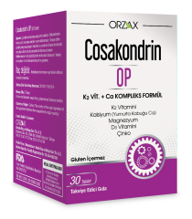 Orzax Cosakondrin OP K2 Vit. + Ca Complex 30 Tablet