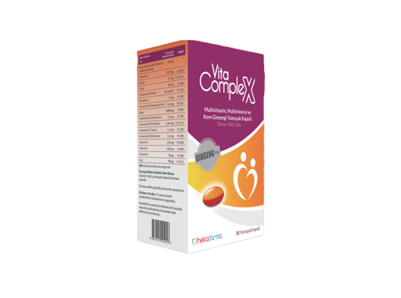 VitaComplex Multivitamin&Mineral 30 Kapsül